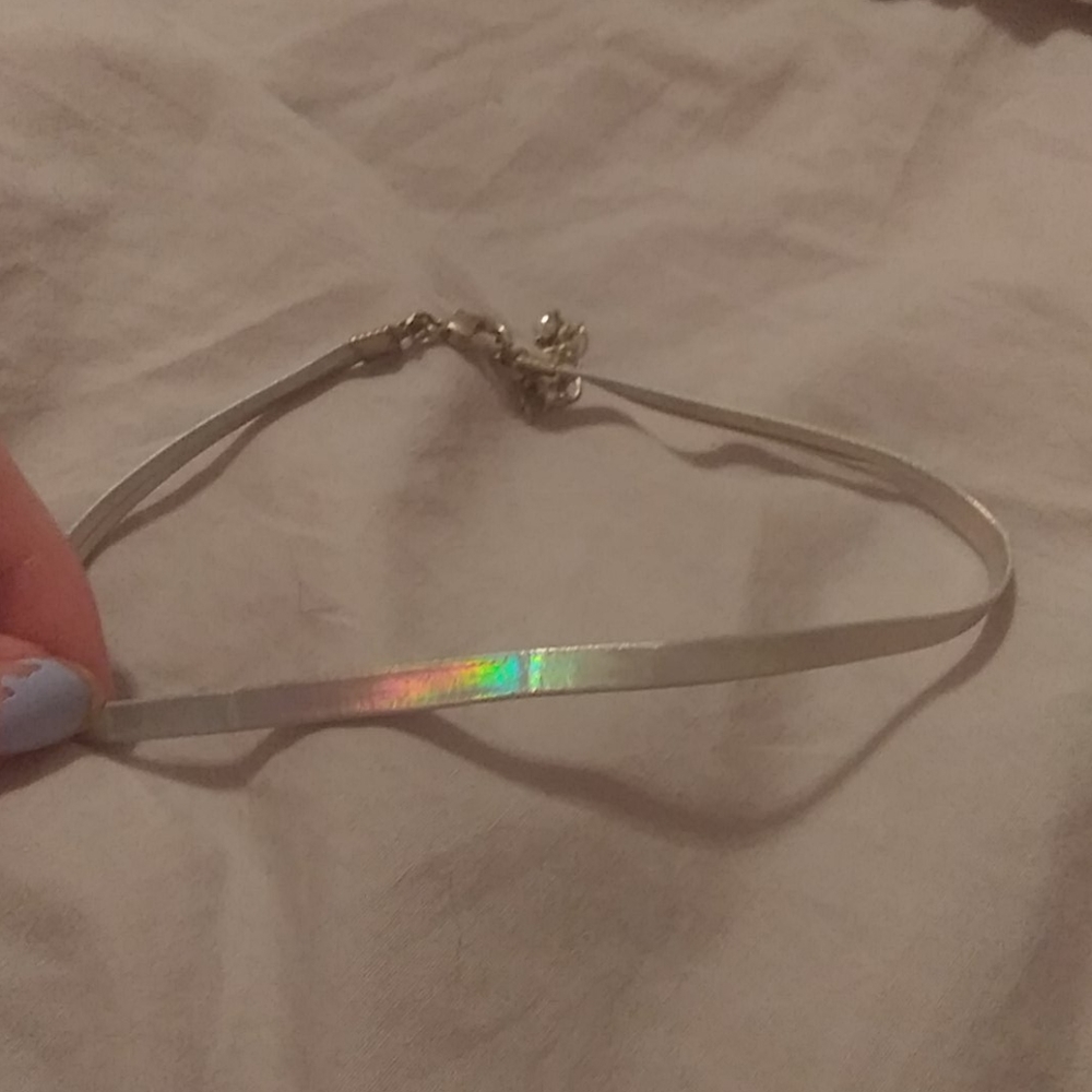Girls small rainbow choker